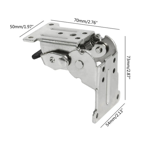 Self Locking Folding Hinge For Table Legs And Chair Extensions 0 To 90 To 180 Degree Adjustable Space Saving Folding Hardware