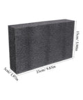 Super Thick Black Epe Foam Sheets For Reliable Shipping Projects And Kick Ass Protective Cushioning Inserts Made From Premium Polyethylene Foam, 25cm x 15cm x 5cm.