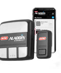 WiFi Enabled Smartphone Garage Door Controller Lets You Monitor Open And Close Your Door From Anywhere With iPhone Or Android, Works With Alexa And Google Assistant For Hands Free Smart Home Control