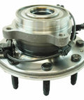 Heavy Duty Front Wheel Hub And Bearing Assembly Set For Chevrolet Silverado 2500HD 3500HD 2011-2019 component close-up with tapered roller bearings.