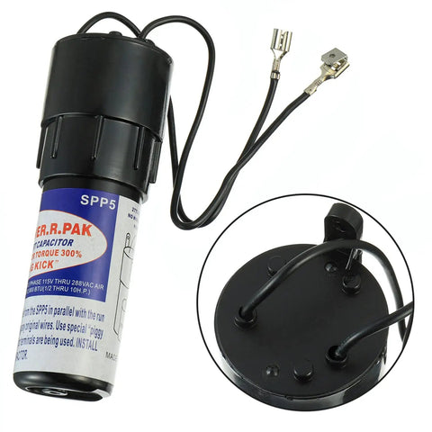 Heavy Duty Hard Start Capacitor Relay Keeps Your Air Conditioner Running Slick, compact and wired for easy installation on AC units.
