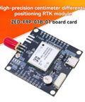 RTK GPS Module For Drones With Centimeter Level Positioning, Lightweight Multi-Constellation GNSS Board with red antenna