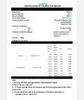 Certification of calibration report for Half Inch Digital Torque Adapter Kit With Socket Adapters For Ratchet Or Breaker Bar.