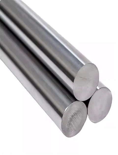Heavy Duty SBR25 Linear Rail Set Featuring Rock Solid Aluminum Base And Hard Chrome Plated Shafts for CNC Router upgrades, chrome rods.