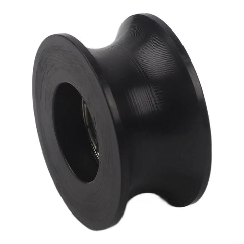 Tough As Nails Nylon Pulley Wheel for Door and Window Track, 30x20mm, pre-greased black roller for smooth sliding.