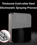 Top Notch Hella Tough Outdoor EV Charger Station Protective Storage Box With Secure Key Lock Waterproof Dustproof Floor And Wall Mounted Cable Organizer Rack For Your Ride, showcasing thickened cold-rolled steel with electrostatic spray finish.