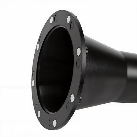 Quick Connect Magnetic Dust Hose Coupler 2.5 Inch With Rubber Cuff For Fast Shop Vac Attachment showing detailed inside view.
