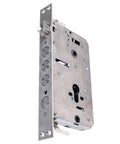 Skip The Keys With This Smart Fingerprint Door Lock Cylinder Crafted From Heavy Duty 304 Stainless Steel Mortise Deadbolt showing interior mechanism.