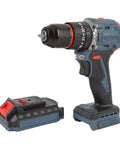 Cordless Brushless Drill With 1500 Rpm And 45 Nm Torque Rips Through Wood For Furniture Build Projects Ergonomic Grip visible with battery.