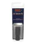 Heavy Duty Drain Snake Repair Connector For Field Use No Sweat Swap Fits Left Wound Branch Line Cables Quick Slide Female Splice Adapter 1 2 Inch in packaging.