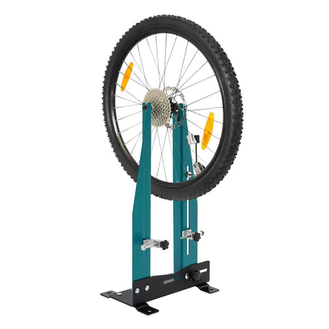 Portable Wheel Truing Stand For MTB And Road Bikes Pro-Grade Rim Alignment Tool And Wheel Repair Stand Easy To Use Built From High Carbon Steel For Durability Supports Precise Rim Check And True Alignment.