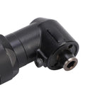 Close-up of Pro Grade 9000Rpm Right Angle Pneumatic Air Grinder With Badass Grip, showing alloy steel body and collet.