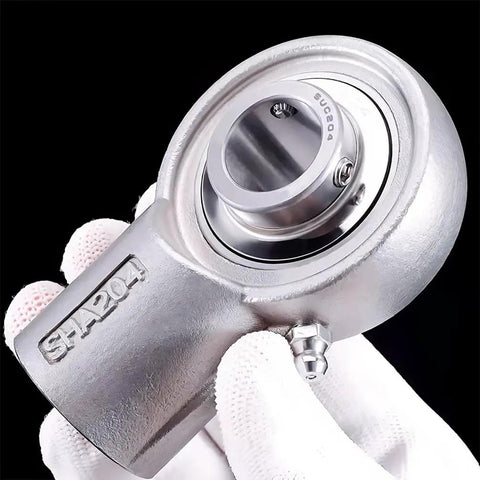 Pro Grade Stainless Steel Outer Spherical Insert Bearing With M16 Thread And Rust Proof Shell for easy handling.