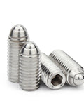 M12 X 45Mm 304 Stainless Steel Spring Ball Plunger delivers rock solid positioning with hex adjustment, perfect for heavy-duty applications.