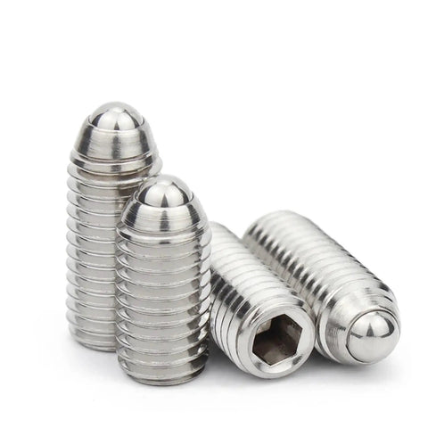 M12 X 45Mm 304 Stainless Steel Spring Ball Plunger delivers rock solid positioning with hex adjustment, perfect for heavy-duty applications.