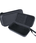 Kickass Waterproof Eva Hard Shell Multimeter Case With Secure Zipper And Stretchy Inner Mesh Pouch, black open case showing interior.
