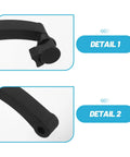 Rugged Replacement Handle For Tire Balancing Machine With Hella Accurate Measurement Grip Universal Fit, detailed view of grip and connection.