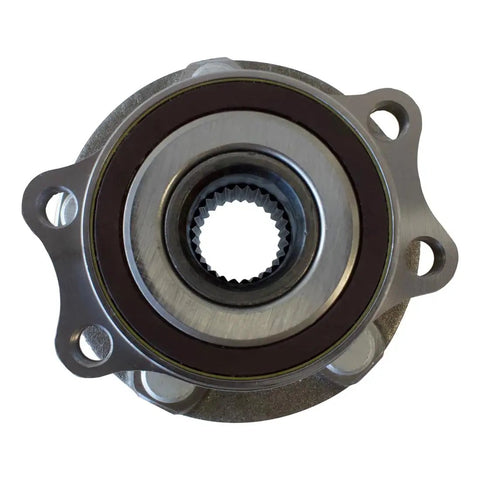 Two Pack Rear Wheel Bearing And Hub Assembly Kit For Subaru Impreza Crosstrek Forester showing smooth surface and preassembled seal.
