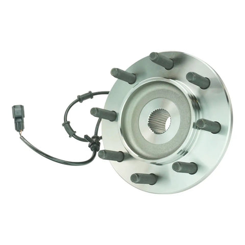 Front Wheel Bearing And Hub Assembly Set For Driver And Passenger Side with sensor and bolts, high-grade durable design.