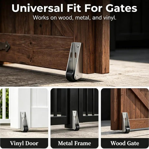 Heavy Duty Vertical Track Roller Wheels For Sliding Doors And Barn Cabinets Rock Solid Frame Smooth As Silk Glide on wood and vinyl gates