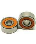 Kickass S623C Hybrid Ceramic Ball Bearings 3X10X4MM Duo of stainless steel mini bearings with hybrid seals for fishing reels.