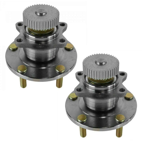 Heavy Duty Wheel Hub And Bearing Assembly 4 Piece Set Fits Dodge Avenger Galant Eclipse Talon Stratus Sebring with gear.