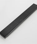 Top Notch Rectangular Linear Shower Drain Featuring Heavy Duty Stainless Steel Construction Removable Grate Hair Catcher Smooth Fast Drainage