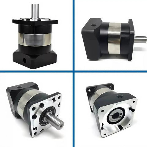 Beefy Planetary Gearbox Speed Reducer 20 To 1 Ratio, 19mm input shaft, 80mm servo motor, CNC lathe gear box, 750W, 3500 RPM.