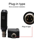 Versatile Photoelectric Proximity Sensor Kit With Through Beam Diffuse And Retro Reflective Modes Mirror Surface Sensing 5 Meter