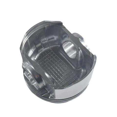 Beefed Up 70mm Flat Top Piston And.550 Ring Kit With Head Gasket For 212cc 224cc GX160 GX200 6.5HP Engines - internal piston view
