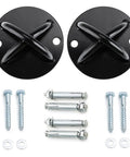Heavy Duty Wall Mount Bracket And Ceiling Anchor Hooks for Suspension Trainer Straps with mounting hardware and screws.