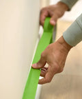 DIY Friendly Pro Grade Multi Surface Painter Tape With PaintBlock Technology For Sharp Lines 1.5 Inch Wide Medium Adhesion Green 4 Rolls