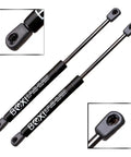 Heavy Duty Trunk Lift Supports And Gas Struts For Infiniti G20 1999 Through 2002 Sedan with black finish and eyelet ends.