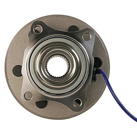 Rear Wheel Bearing Hub Assembly Kickass Tuff Replacement For Ford Expedition And Lincoln Navigator 2018 2019 2020, top view, metal material.