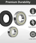 Kick That Grinding Noise With Heavy Duty Washer Drum Bearing And Seal Kit For Samsung Dc62 00156A Pro Diy Home Repair Brings Quiet Smooth Sailing Back consisting of heat-resistant bearings and seals.