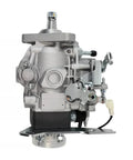 Heavy Duty Fuel Injection Pump For Big Rig Trucks Direct Swap Oil Flow System Replacement Part side view showing silver metal finish and components.