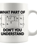 Funny Sarcastic Electrical Engineering Gift Ceramic Mug 11 Oz White Novelty Drinkware For Electrical Engineers Students And Teachers