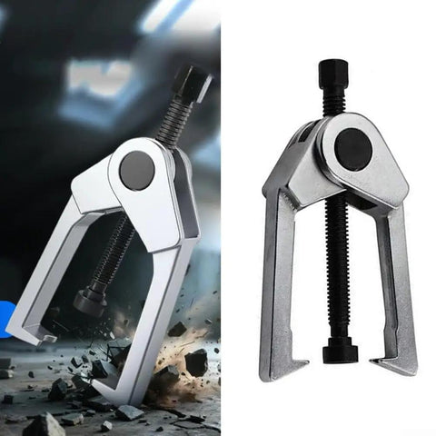 Smooth Operator Two Jaw Wheel Hub Bearing Puller in action, rugged alloy construction, spans 0 to 5-1/8 inches for gear removal.