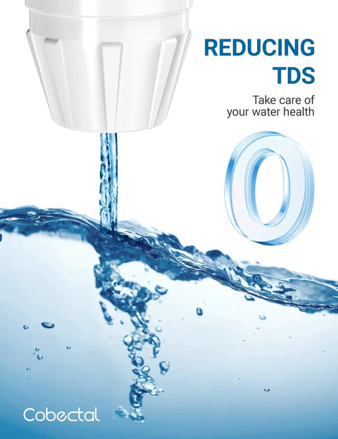 Water flowing from filter, symbolic of Four Pack Replacement Water Filter For Zero Pitcher And Dispenser Models ZR 001 ZR 004 ZP 006 ZR 017