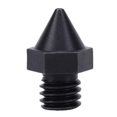 Premium Hardened Steel 3D Printer Nozzle 0.6 Mm Fits Raise3D Pro2 Pro3 E2 Series high temp extruder tip, view of nozzle.