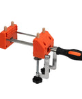 Home Table Bench Vise Clamp For Woodworking ABS And Stainless Steel Universal Clamp With Wood Pins For Bench Fixing Holding Small Pieces And Quick DIY Woodworking Tasks, orange table clamp