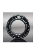 Heavy Duty High Temperature Ball Bearing 75X160X37 mm Heat Resistant Full Steel Raceway For Tough Industrial Power Transmission Gear No Sweat At Five Zero Zero C Specs, showing steel raceway and ball bearings.