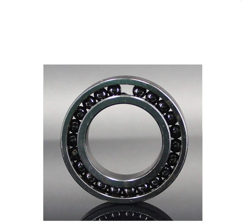 Heavy Duty High Temperature Ball Bearing 75X160X37 mm Heat Resistant Full Steel Raceway For Tough Industrial Power Transmission Gear No Sweat At Five Zero Zero C Specs, showing steel raceway and ball bearings.