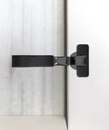 Soft Close Kitchen Cabinet Hinges With Concealed Design And Damping For Quiet, Smooth Closings On Cupboard Doors Includes Silent Buffer Easy Mounting Hardware Replacement Hinge For Modern Cabinets showing hinge mechanism in side view