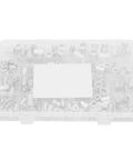 Aluminum Rivet Nut Assortment Kit, 300 Pieces, Threaded Inserts for Metal Plates and Tubes in plastic case