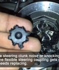 Worn MDPS part causing clunk noise, Flexible Steering Coupling Replacement For Hyundai And Kia Steering Column MDPS needed