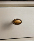 Five Pack Antique Brass Cabinet Knobs And Vintage Drawer Pulls Zinc Alloy Hardware For Kitchen Cupboards And Dressers on drawer