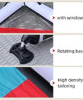 Details of Inflatable Wing Foil for Wind Wing Foiling and Kitesurfing, 4.2 Square Meters Windsurfing Kite, Waterproof.