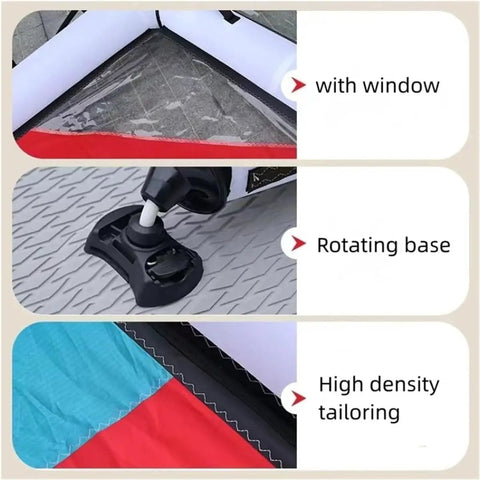 Details of Inflatable Wing Foil for Wind Wing Foiling and Kitesurfing, 4.2 Square Meters Windsurfing Kite, Waterproof.