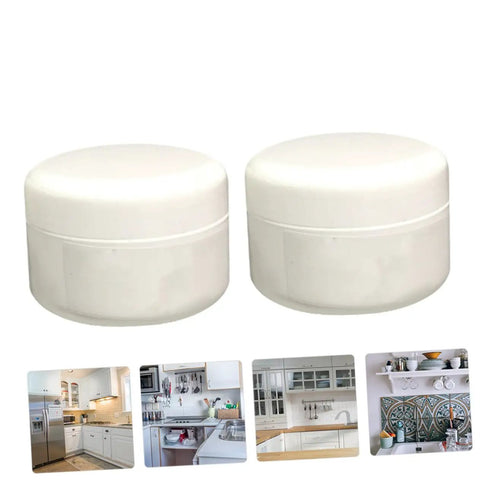 Containers of Ceramic Tile Repair Kit 100g Two Component Quick Drying Epoxy Adhesive Paste for Porcelain and Ceramic Tile Crack Fixing.
